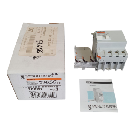 MERLIN GERIN VIGI C60 MER26820 63A Disjoncteur