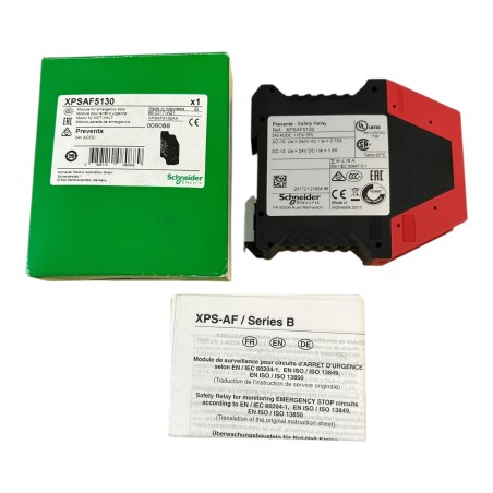 SCHNEIDER ELECTRIC XPSAF5130 MODULE POUR ARRET D'URGENCE