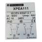 SCHNEIDER ELECTRIC XPE A111 Interrupteur à pied 060033