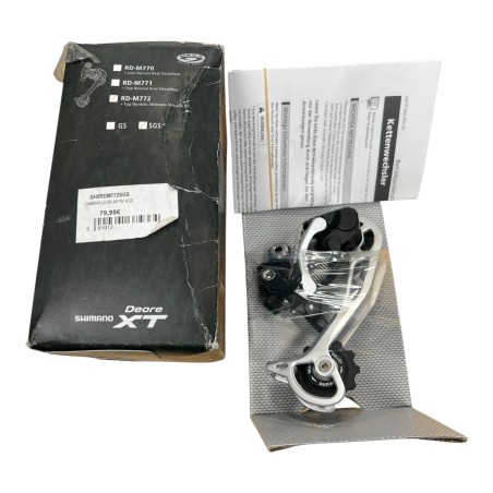 SHIMANO DEORE XT RD-M772-SGS DERAILLEUR ARRIERE 9V SGS