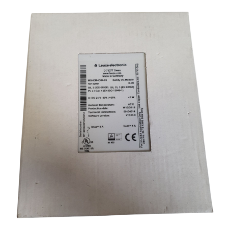 LEUZE ELECTRONIC MSI-EM-IO84-03 Module entrée sortie de sécurité 50132991