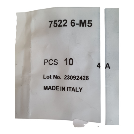CAMOZZI 7522 6-M5 Lot de 10 Raccords enfichables