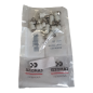 CAMOZZI 7522 6-M5 Lot de 10 Raccords enfichables