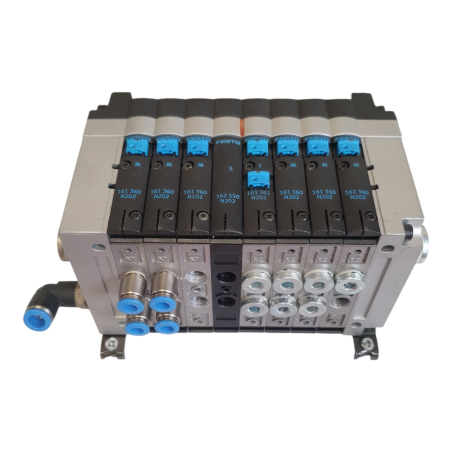 FESTO CPV-14-VI 18210 Bloc de Vannes + CPV14-GE-ASI-8E8A-Z-M8