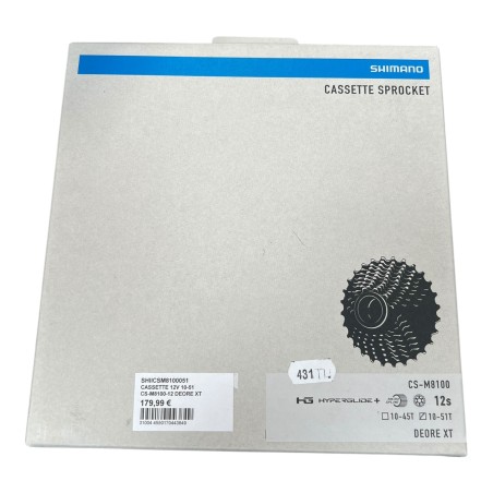 SHIMANO DEORE XT CS-M8100 12S 10-51T CASSETTE SPROCKET