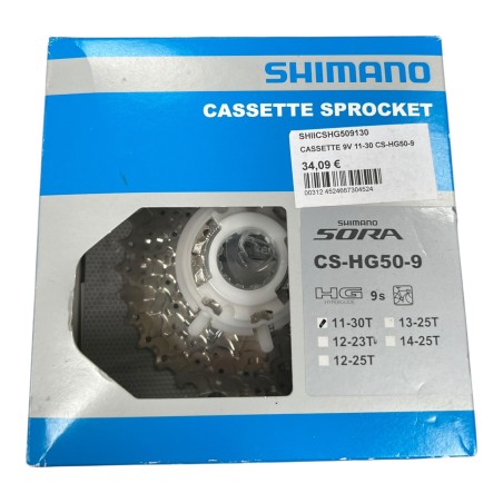 SHIMANO CS-HG50-9 9S 11-30T SORA CASSETTE SPROCKET