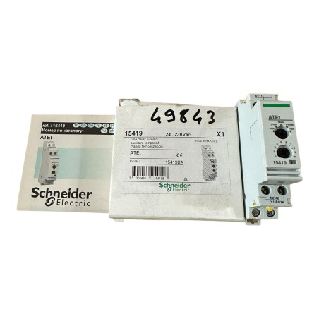 SCHNEIDER ELECTRIC 15419 AUXILIAIRE TEMPORISE