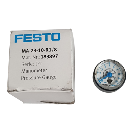 FESTO MA-23-10-R1/8 Manomètre 0-10 bar
