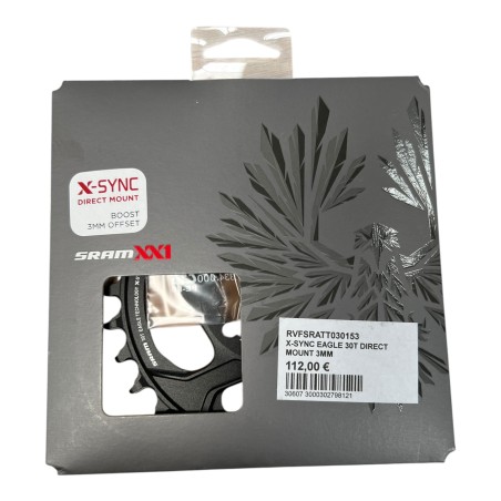 SRAM XX1 X-SYNC EAGLE 30T DIRECR MOUNT 3mm PLATEAU