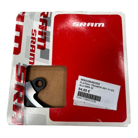 SRAM TRUVATIV XX1 11VIT ALU GRIS 32 PLATEAU