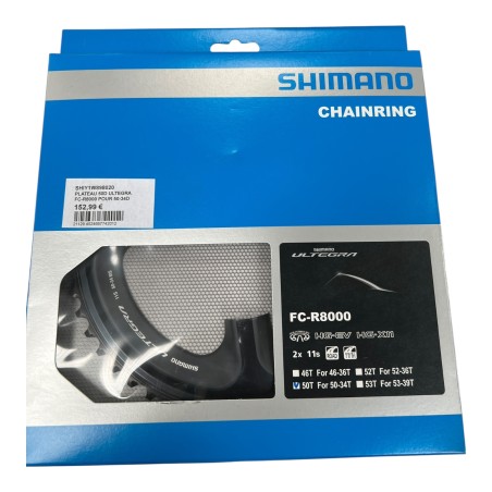 SHIMANO FC-R8000 2x 11s 50D ULTEGRA 50-34D PLATEAU