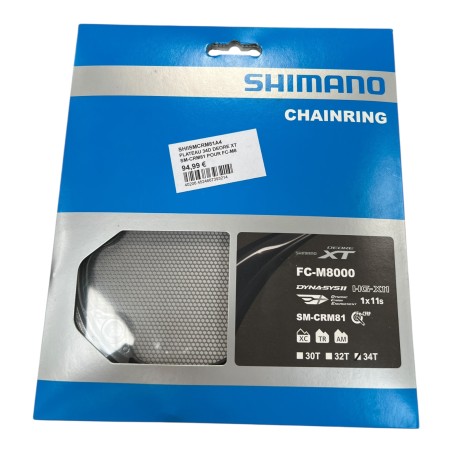SHIMANO FC-M8000 34D DEORE XT SM-CRM81 PLATEAU
