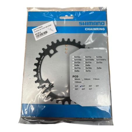 SHIMANO 34T STEP SM-CRE80 1x11/10s 104mm PLATEAU