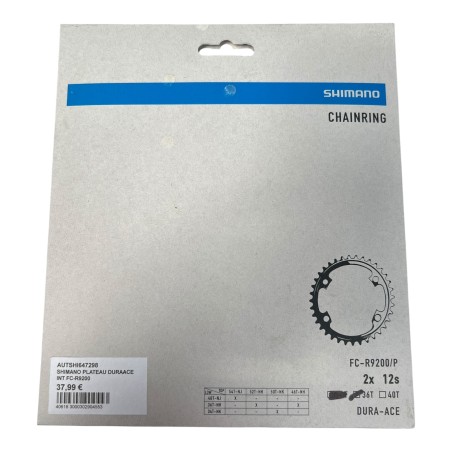 SHIMANO DURAACE INT FC-R9200 2x 12S 36T PLATEAU