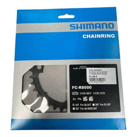 SHIMANO FC-R8000 34D ULTEGRA 50-34D PLATEAU