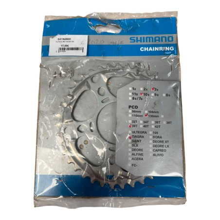 SHIMANO 39D TIAGRA 10V 3X 10S 130mm 39T  PLATEAU