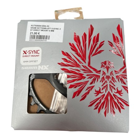 SRAM KETTENBLATT X-SYNC 2 ST DIRECT MOUNT 6mm PLATEAU