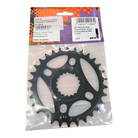 PILO C67 30 DENTS COMPATIBLE CANNONDALE PLATEAU