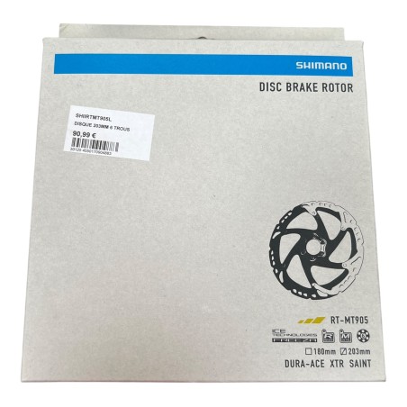SHIMANO RT-MT905 203mm 6 TROUS DISQUE