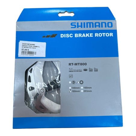 SHIMANO RT-MT800 180mm CL ICE-TECH DISQUE