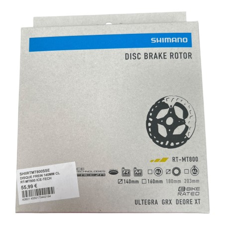 SHIMANO RT-MT800 140mm ULTEGRA GRX DEORE XT ICE-TECH DISQUE