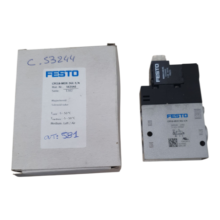 FESTO CPE18-M1H-3GL-1/4 Electrovanne 163141