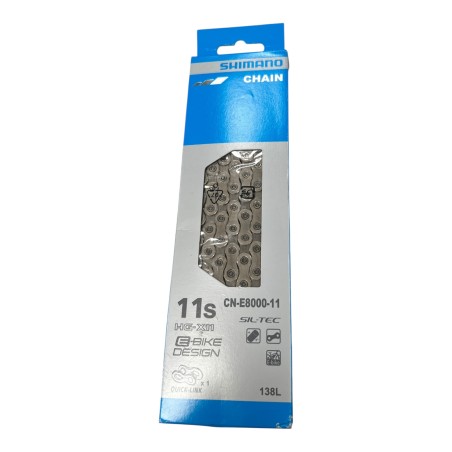 SHIMANO CN-E8000-11 11S HG-X11 CHAINE 138 MAILLONS