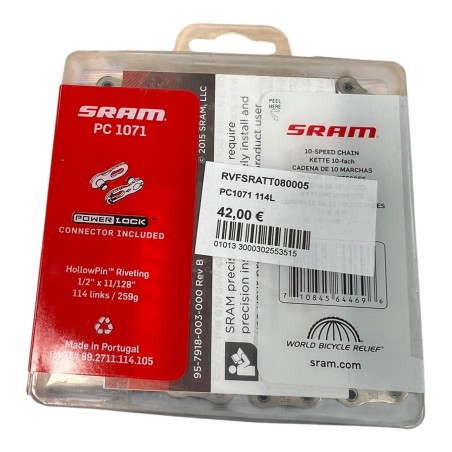 SRAM PC1071 10S CHAINES 114 MAILLONS