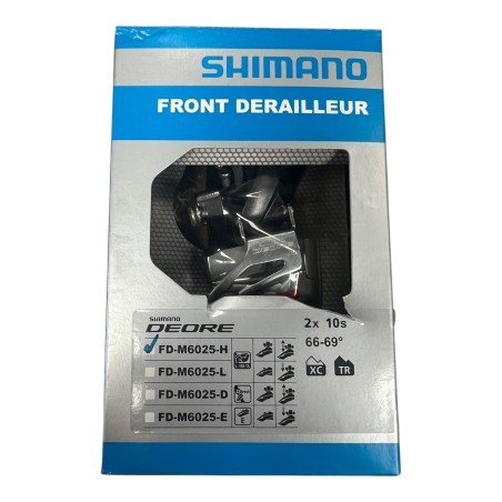 SHIMANO FD-M6025-H DOUBLE COL HT TI DERAILLEUR AVANT