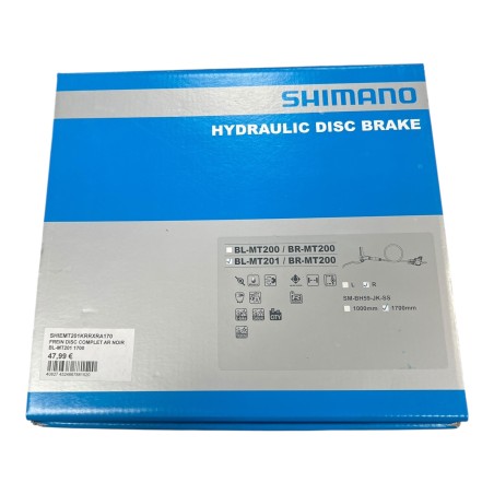SHIMANO BL-MT201/BR-MT200 FREIN DISQUE COMPLET ARRIERE 1700mm
