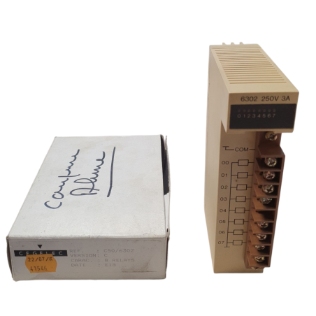 ALSPA/CEGELEC C50/6302 Module entrée