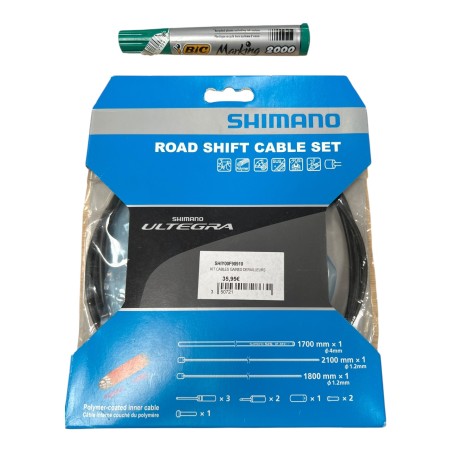 SHIMANO Y00F98910 KIT CABLES GAINES DERAILLEURS