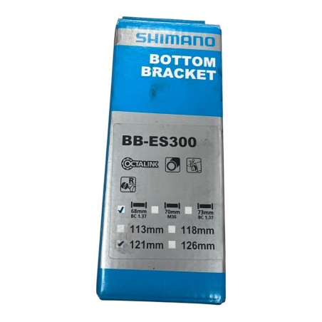 SHIMANO BB-ES300 68mm BC1.37/ 121mm  JEU DE PEDALIER BSA