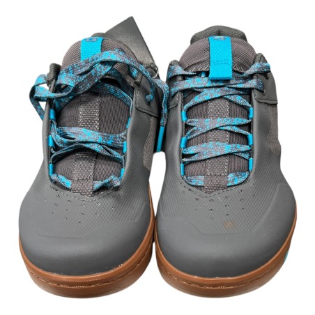 CRANKBROTHERS STAMP LACE SPLATTER BLUE/GRIS CHAUSSURE VELO TAILLE 40EU 6,5UK 7,5 US 256MM
