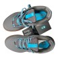 CRANKBROTHERS STAMP LACE SPLATTER BLUE/GRIS CHAUSSURE VELO TAILLE 40EU 6,5UK 7,5 US 256MM