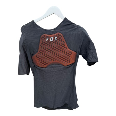 FOX BASEFRAME PRO SS NOIR TAILLE L 178-183cm T-SHIRT DE PROTECTION