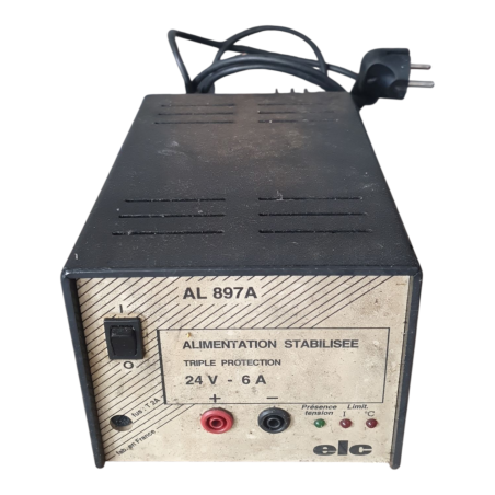 ELC AL897A Alimentation stabilisée 24V-6A