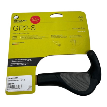 ERGON GP2-S PERFORMANCE CONFORT TAILLE S POIGNEES VELO