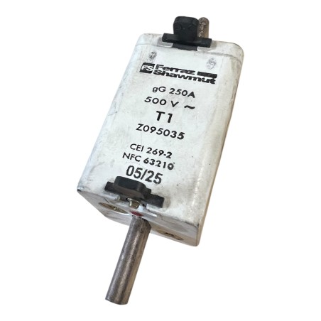 FERRAZ SHAWMUT Z095035 FUSIBLE TYPE CARTOUCHE 250A 500V