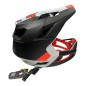FOX PROFRAME TAILLE XL 61-64 BLOCKED BLACK CASQUE INTEGRAL