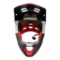 FOX PROFRAME TAILLE XL 61-64 BLOCKED BLACK CASQUE INTEGRAL