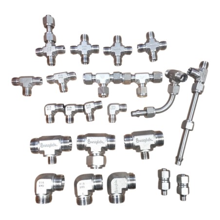 Lot de raccords SWAGELOK / HY-LOK