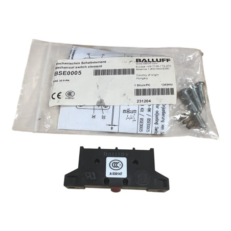BALLUFF BSE0005-BSE 30.0-RK INTERRUPTEUR DE POSITION