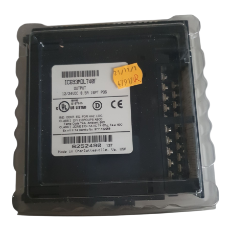 FANUC IC693MDL740F Module de sortie 12/24VDC 0.5A 16PT
