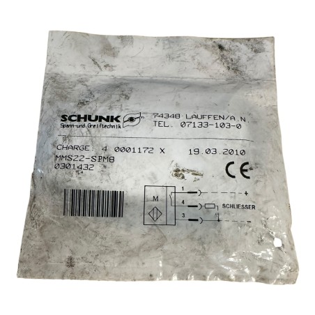 SCHUNK MMS22-SPM8 0301432 INTERRUPTEUR MAGNETIQUE