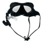 SCUBAPRO 24.813.310 SYNERGY  MASQUE DE PLONGEE NOIR/ROUGE