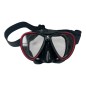 SCUBAPRO 24.813.310 SYNERGY  MASQUE DE PLONGEE NOIR/ROUGE