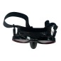 SCUBAPRO 24.813.310 SYNERGY  MASQUE DE PLONGEE NOIR/ROUGE