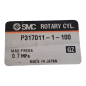 SMC MRQBS32-100C Vérin pivotant P317011-1-100 0.7MPa P317010-2