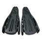 SCUBAPRO 25.555.300 FF FOOT PACKET MFS BLACK TAILLE M PALME